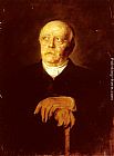 Franz von Lenbach Portrait Of Furst Otto von Bismarck painting